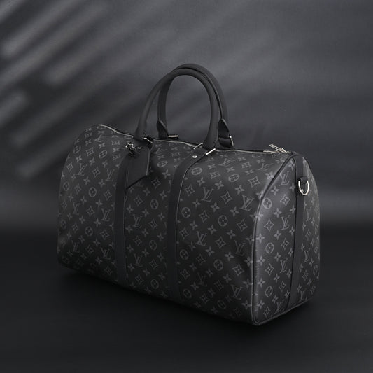 Louis Vuitton Keepall Bandoulière 50 Monogram Eclipse