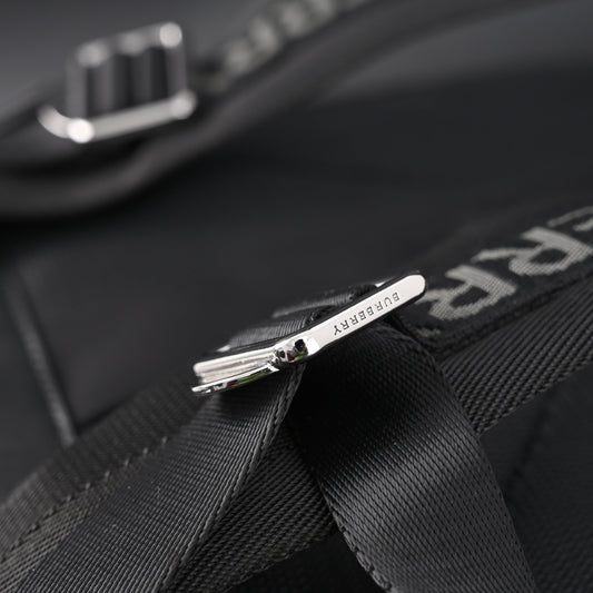 Burberry London England Logo Nylon Backpack