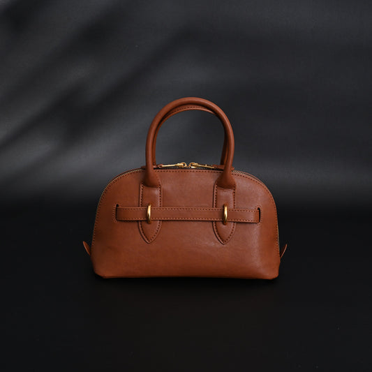 Gucci Horsebit 1955 Brown Leather Top Handle Bag