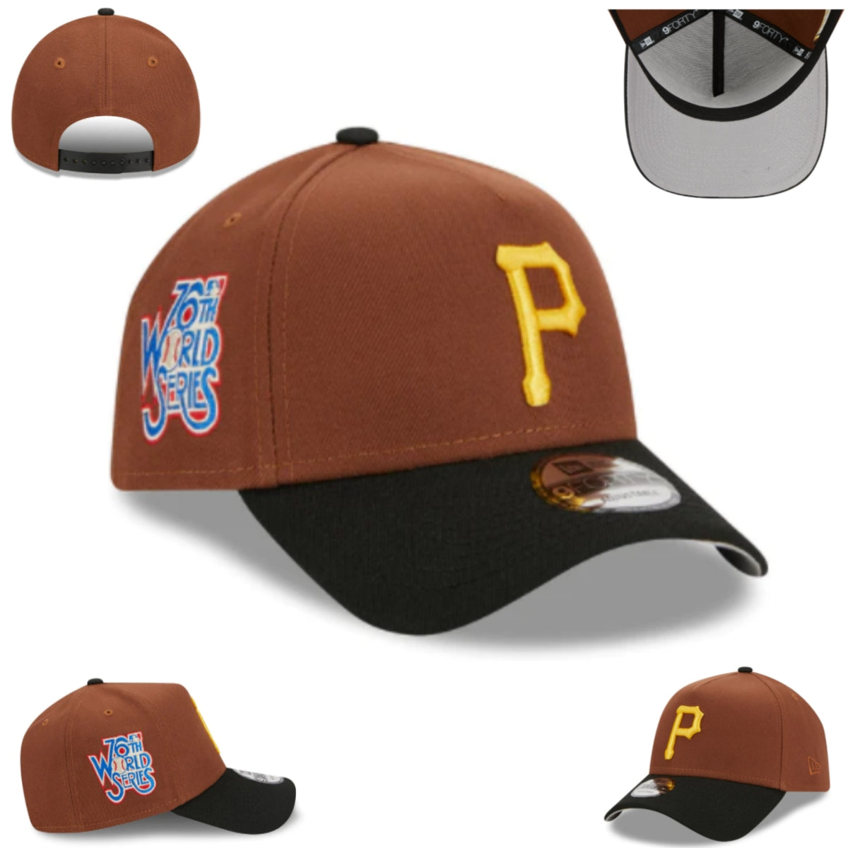 Pittsburgh Pirates 70th World Series Brown and Black Adjustable Cap