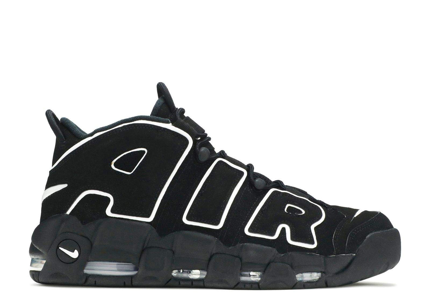 Nike Air More Uptempo ‘Black White’ 2020 414 Unfading Sneaker