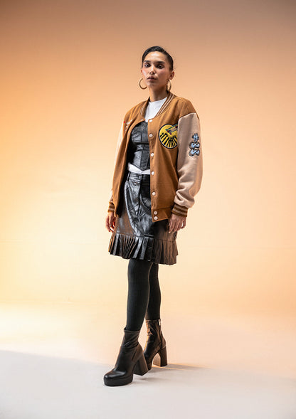 Evo Unisex Art Revolt Varsity Jacket