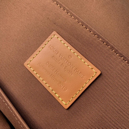 Louis Vuitton Trio Backpack Travel Bag M44658 Gold Chain Monogram LV