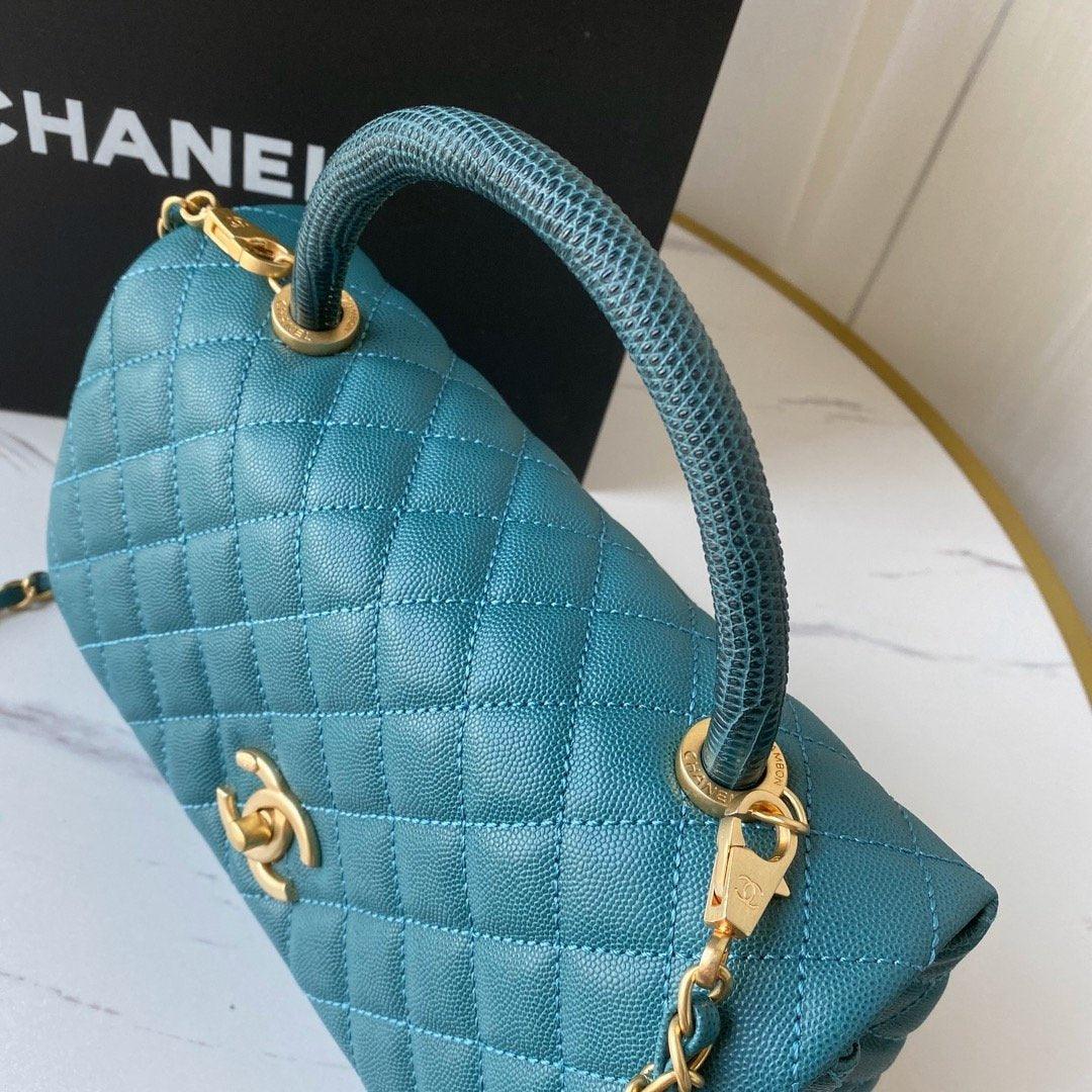 Flap Bag with Top Handle