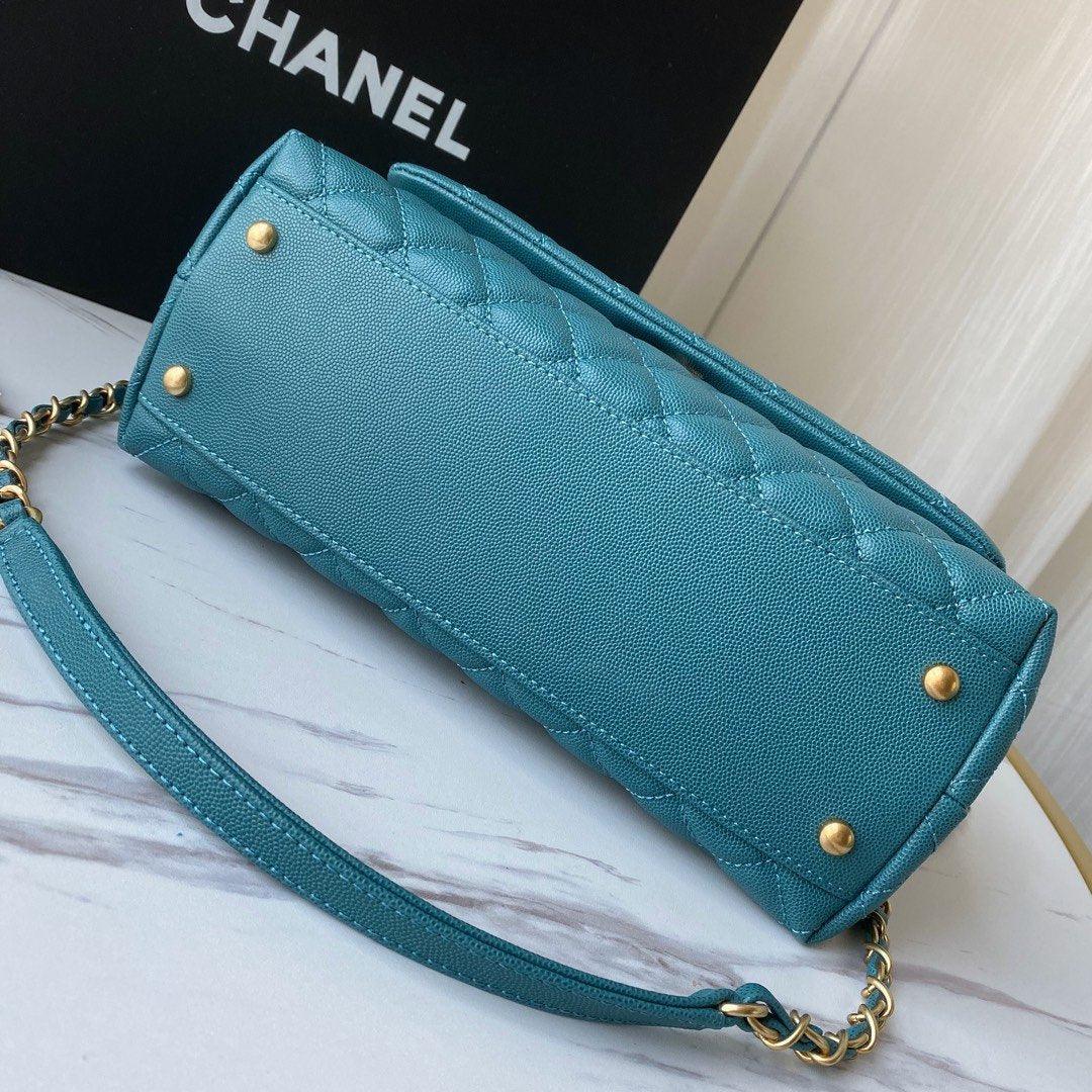 Flap Bag with Top Handle