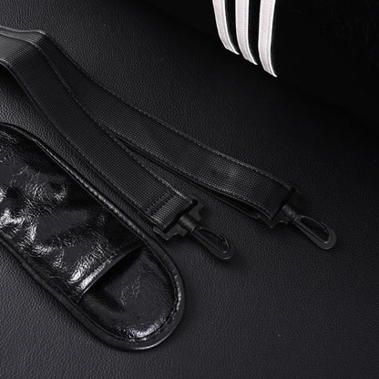 Balenciaga x adidas Large Duffel Travel Bag – Black with Trefoil Logo and Triple Stripes
