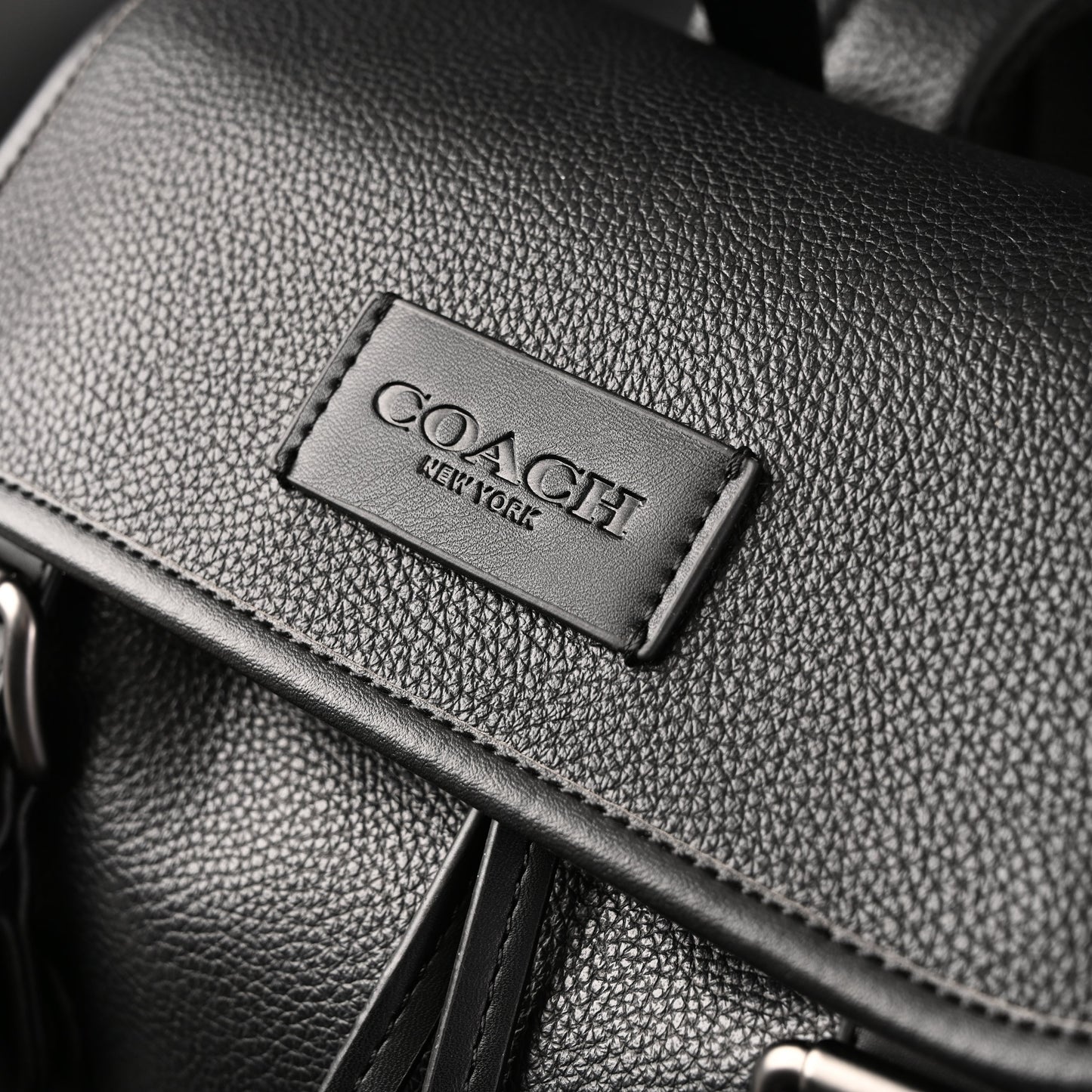 Prada Nylon & Leather Multi-Pocket Backpack – Black