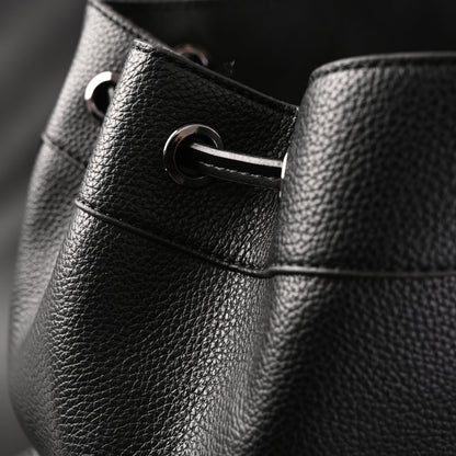 Prada Nylon & Leather Multi-Pocket Backpack – Black