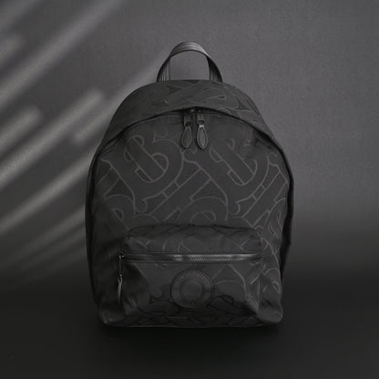 Burberry Monogram Black Nylon Backpack