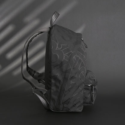 Burberry Monogram Black Nylon Backpack