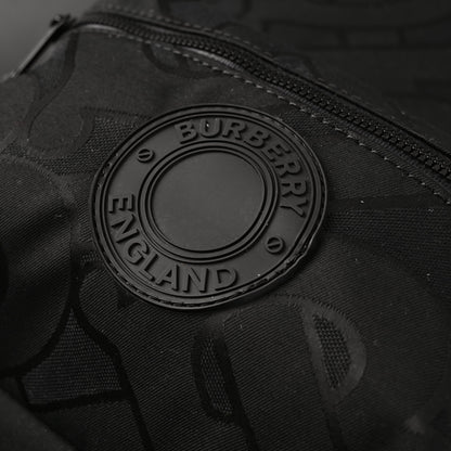 Burberry Monogram Black Nylon Backpack