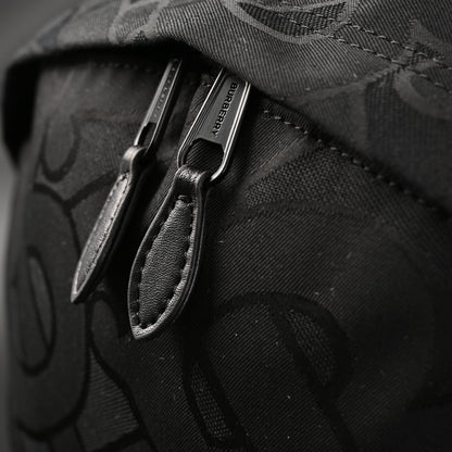 Burberry Monogram Black Nylon Backpack