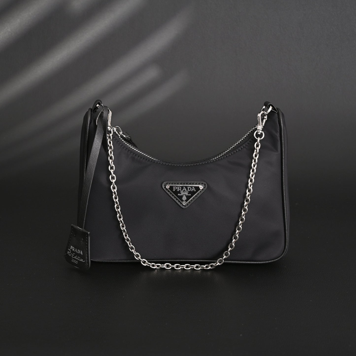 Prada Re-Edition 2005 Nylon Shoulder Bag – Black