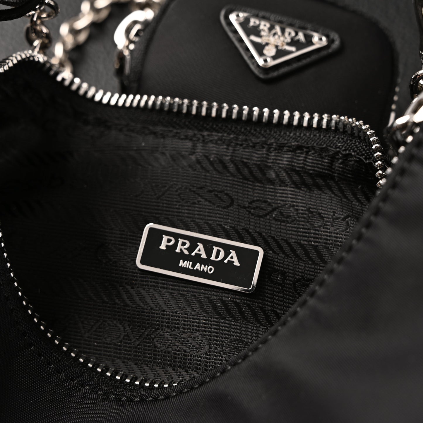 Prada Re-Edition 2005 Nylon Shoulder Bag – Black