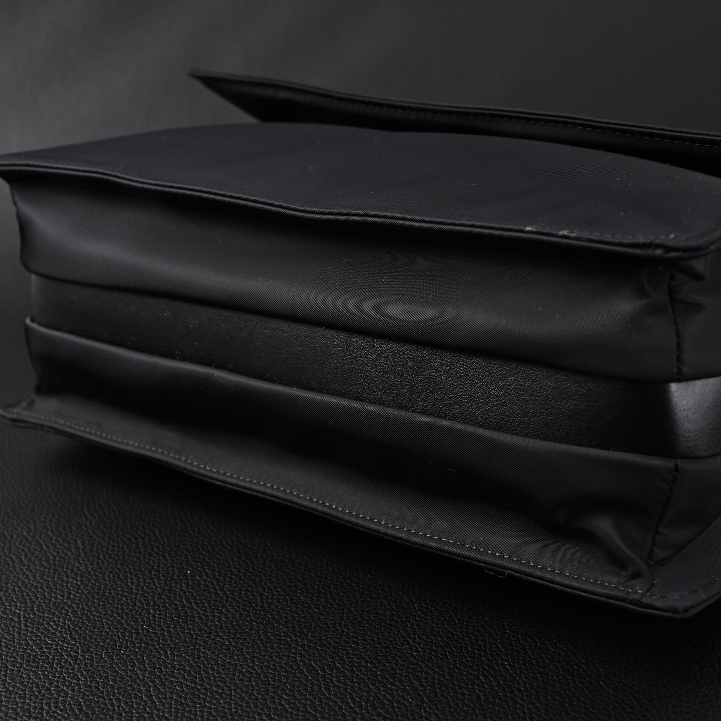 Prada Nylon Black Messenger Bag