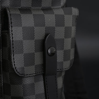 Louis Vuitton Michael Backpack in Damier Graphite Canvas
