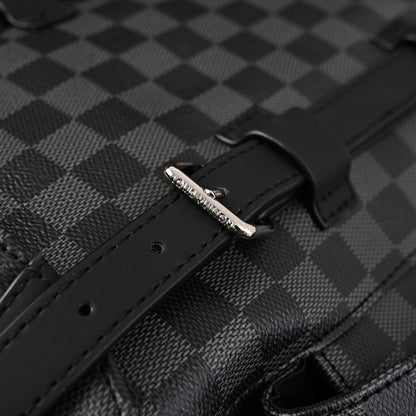 Louis Vuitton Michael Backpack in Damier Graphite Canvas