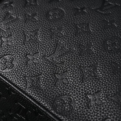 Louis Vuitton Christopher PM Backpack Monogram Shadow Black Leather