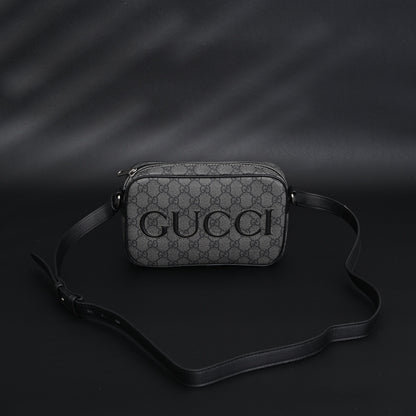Gucci Ophidia GG Supreme Belt Bag – Black/Grey Monogram