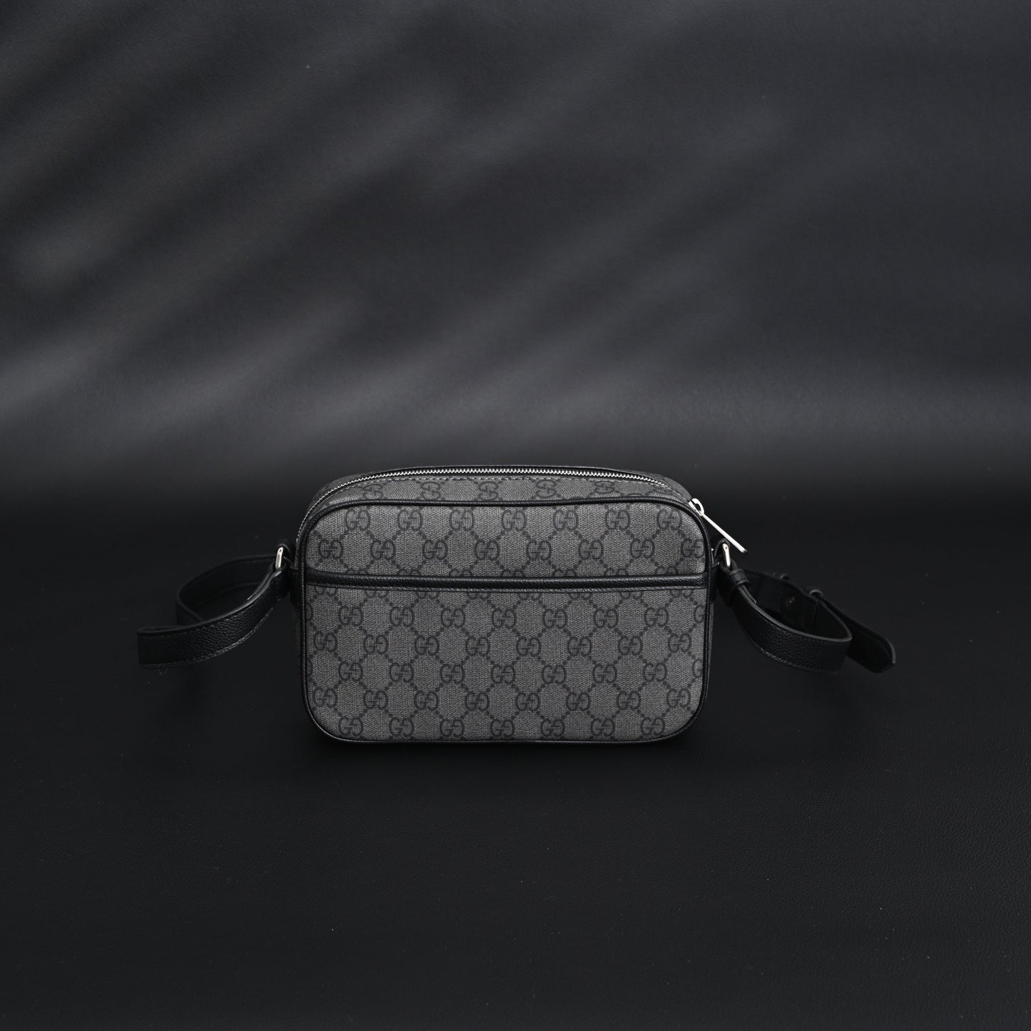 Gucci Ophidia GG Supreme Belt Bag – Black/Grey Monogram