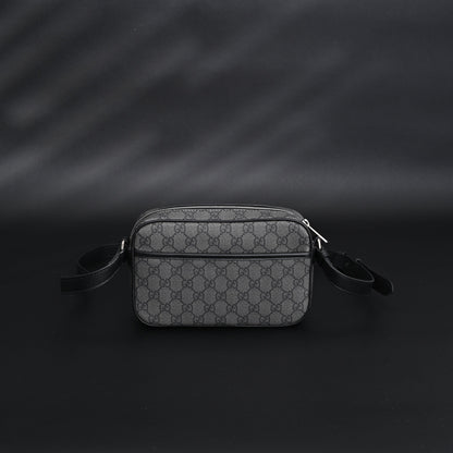 Gucci Ophidia GG Supreme Belt Bag – Black/Grey Monogram