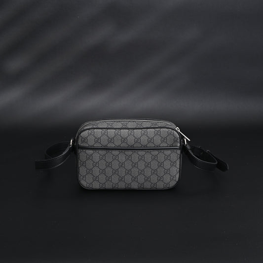 Gucci Ophidia GG Supreme Belt Bag – Black/Grey Monogram