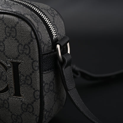 Gucci Ophidia GG Supreme Belt Bag – Black/Grey Monogram