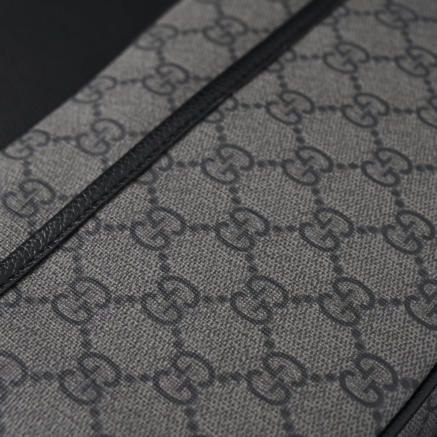 Gucci Ophidia GG Supreme Belt Bag – Black/Grey Monogram