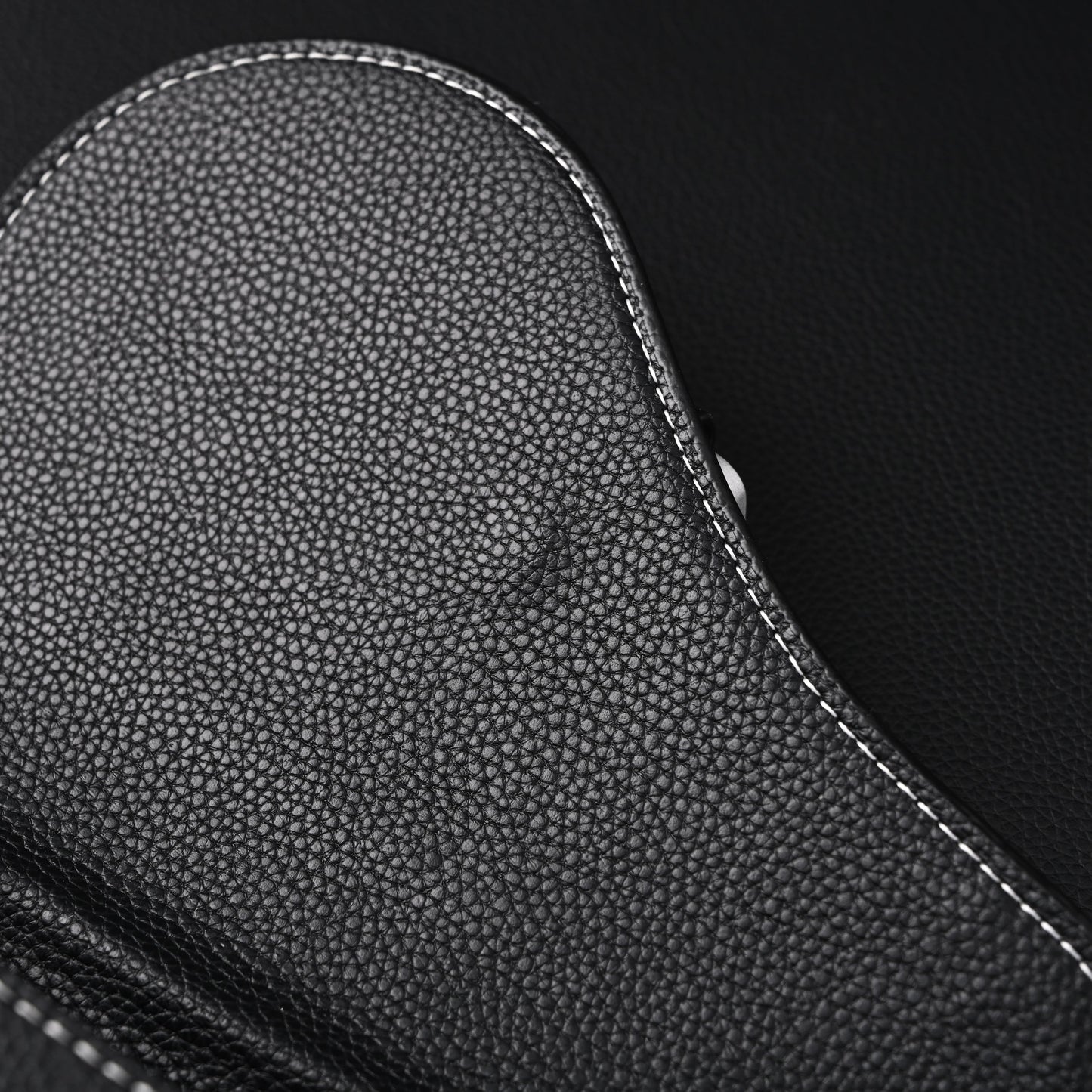 Dior Saddle Crossbody Bag – Black Grained Calfskin with Silver-Tone Hardware