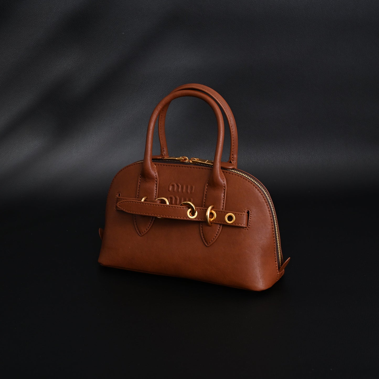 Gucci Horsebit 1955 Brown Leather Top Handle Bag