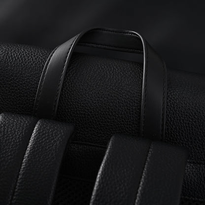 Coach Men’s Leather Backpack – Black Signature Canvas