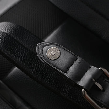 Coach Men’s Leather Backpack – Black Signature Canvas