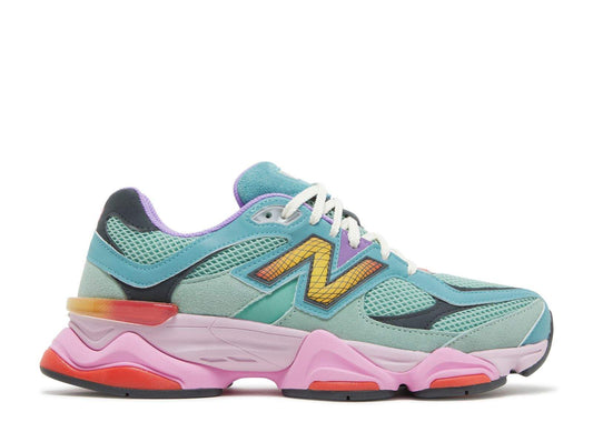 New Balance 9060 Warped Multi-Color Unfading Sneaker