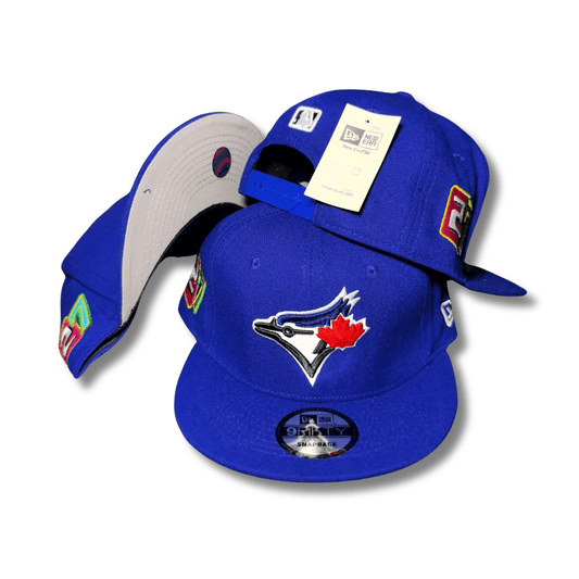 Toronto Blue Jays New Era 9Fifty with Custom Patches Royal Blue – Snapback Cap