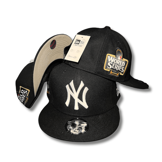 New York Yankees New Era 9Fifty with 2024 World Series Patch Black – Snapback Cap