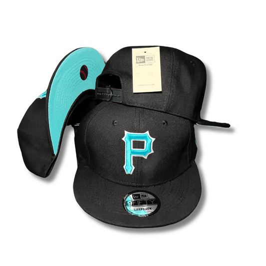 Men's Pittsburgh Pirates New Era Black 2024 Father's Day 9FIFTY - Snapback Cap