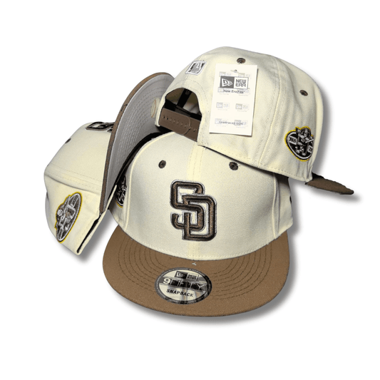 San Diego Padres 'Off White World Series Side Patch' Old Golfer – Snapback Cap