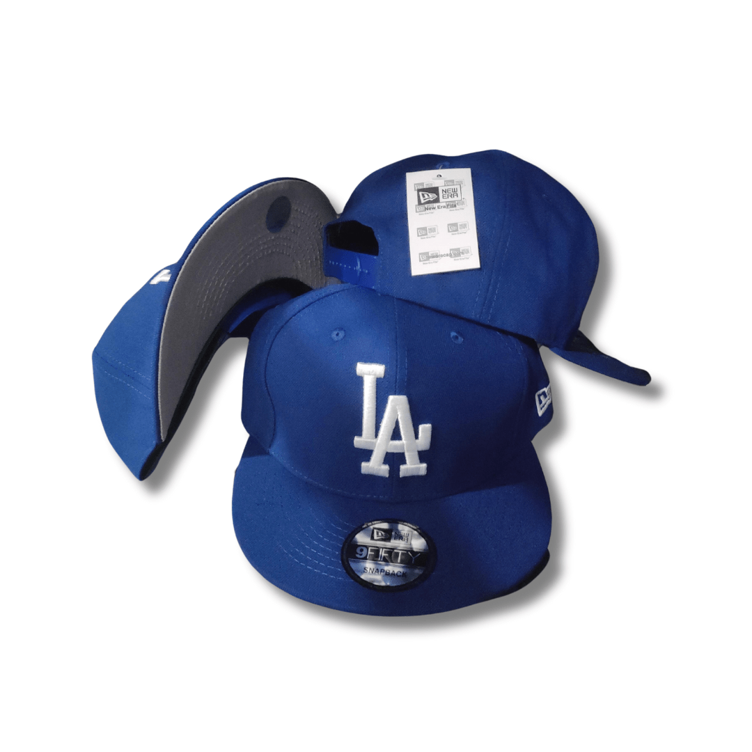 Los Angeles Dodgers Royal Blue with White Embroidered Logo - Snapback Cap