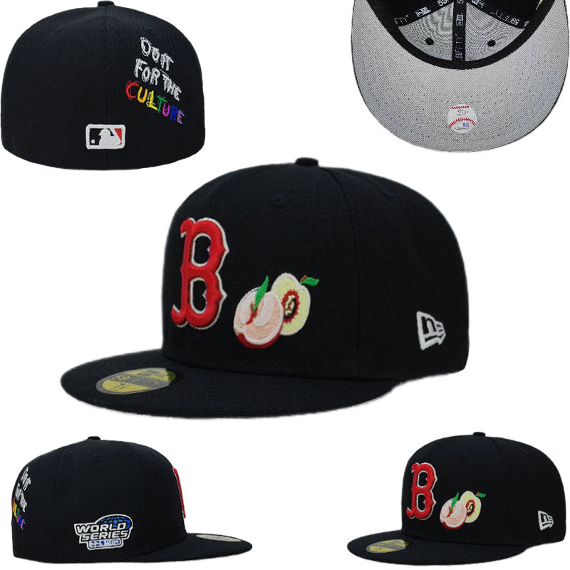 Boston Red Sox “Out For The Culture” World Series Black Fitted Cap