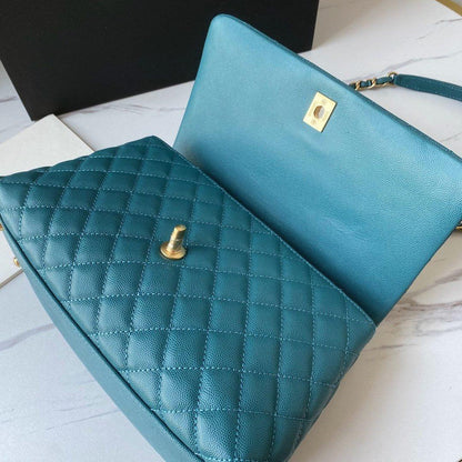 Flap Bag with Top Handle