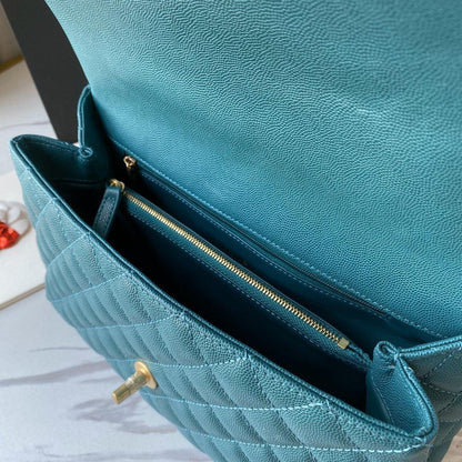 Flap Bag with Top Handle