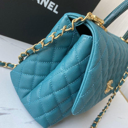 Flap Bag with Top Handle