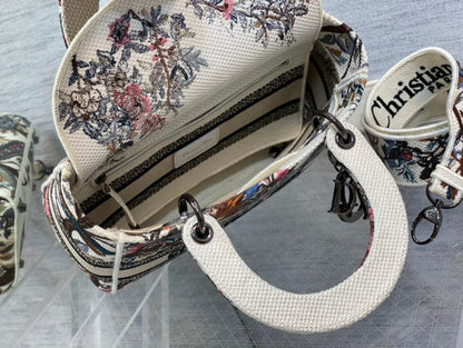 DIOR Jardin d'Hiver Lady D-Lite Bag