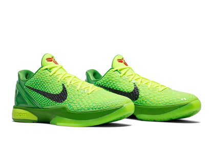 Nike Zoom Kobe 6 Protro ‘Grinch’ CW2190-300 Holiday Edition Unfading Sneaker